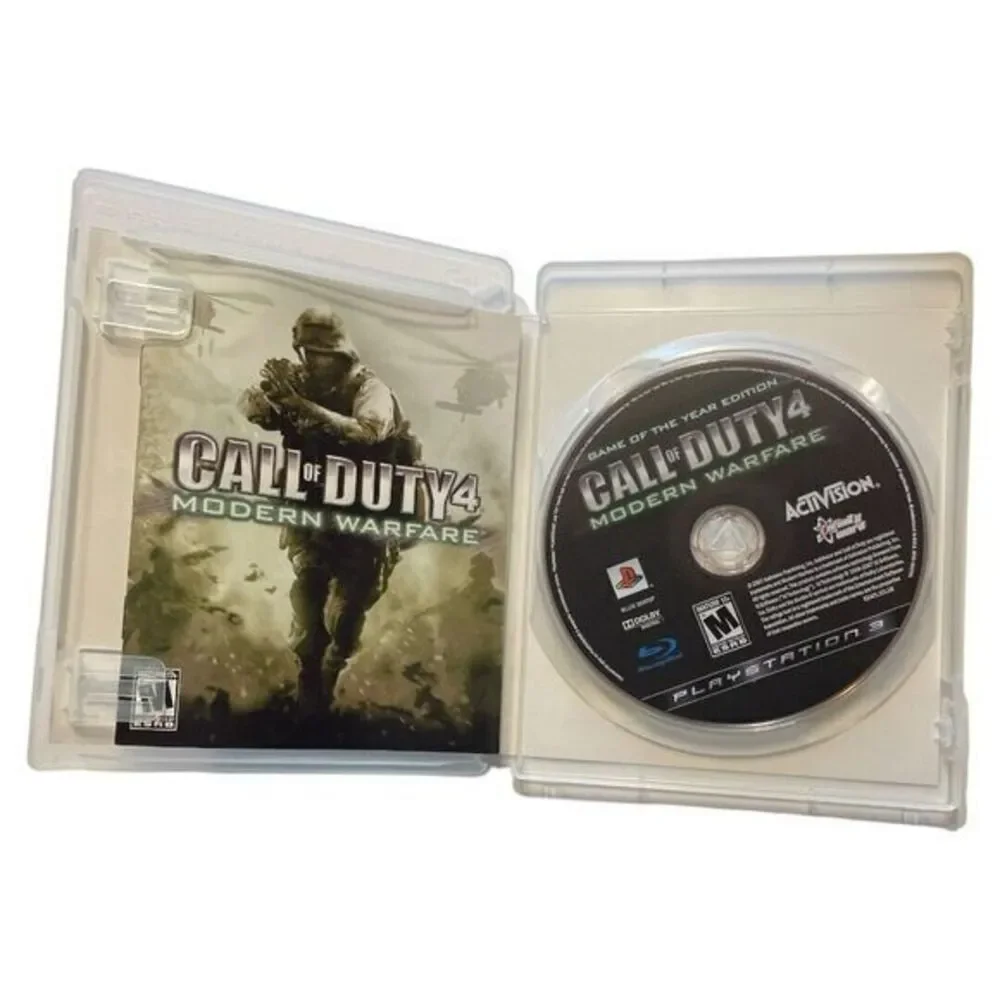 Call of Duty 4: Modern Warfare Game of the‎ Year Edition PS3 Manual CIB